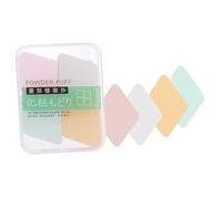 Generic Diamond Shape Facial Makeup Sponge Wet Dry Use Powder Puff for Liquid Cream Foundation Soft Elastic Cosmetic Applicator Tool for Even Coverage