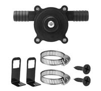 Generic Diesel Oil Fluid Water Pump Electric Drill Pump Portable Home Garden Outdoor Tool Mini Hand Self-Priming Liquid Transfer Pumps