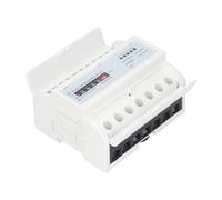 Generic Digital 3 Phase Electric Meter High Accuracy Energy Meter for Indoor Fixed Installation 20(80) A Din Rail Size
