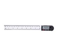 Generic Digital Angle Finder Ruler with Clear Display and Locking Knob for Woodworking and Construction Made of Durable Plastic 0-360 Degree