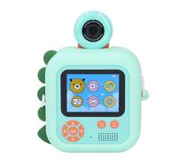 Generic Digital Camera for Children with Thermal Printing, Double Lens 48 MP Long Duration Battery Camera 1920 X 1080p for Children with Outdoor Printing (Orange)