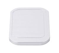 Generic Digital Camera Lens Hood Cover Fit for X100VI X E5 Elegant Aluminum Alloy Square Design Soft Cushioning for Lens Protection Aluminum Alloy 1 Unit (Silver)