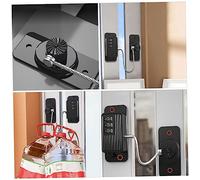 Generic Digital Combination Refrigerator Lock Childproof Safety Lock for Cabinets Sliding Doors and Windows Break Security Latch for Home Office Kindergarten Use