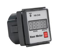 Generic Digital Hour Meter Timer 0-999.99h for Motor Equipment, Smart Control for Industrial Systems AC, Better Timing for Efficient Work, Working Hour Timer for Equipment Operation