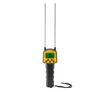 Generic Digital LCD Moisture Tester High Meter for Wheat Corn Rice Peanut Soybean,Backlight Display,Speaker for Farmers,Gardeners,Steel Probe
