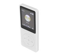 Generic Digital Music Player Ultra Thin 1.8 Inch LCD MP4 Player with 32G Support, Perfect for Gym Workouts, Lithium Battery 200mAh (White)