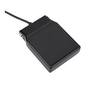 Generic Digital Piano Sustain Pedal Durable Steel Keyboard Damper for Enhanced Performance Suitable for Most Electronic Keyboard Classic Design for Piano Lover (Black)