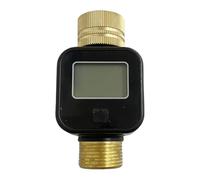 Generic Digital Water Flow Meter IPX5 Waterproof Water Consumption Measure Tool (EU)