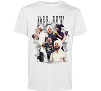 Generic Diljit Dosanjh T-Shirt, White, Unisex-Adults, Short Sleeve, T-Shirt, S