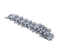 Generic DIN Rail Mount Terminals, Mystical/Fantasy Retardant Good Conductivity Screw Type Terminal Block UK-5N for Electrical Connections
