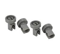 Generic Dishwasher Lower Rack Wheel Durable Replacement Part for AEG Favorit Privileg Zanussi 4pcs Easy Install Kitchen Accessories
