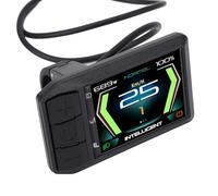 Generic Display, Wide Motor Compatibility, No Speed Limits, Vibrant IPS Display with Efficient Can Protocol for M-Series Mid Drive Motors, ABS Material, 2.4 Inch IPS Color Screen,