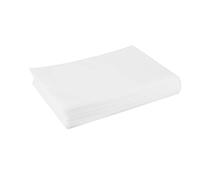 Generic Disposable Bed Sheet Set Soft Oil Proof Covers for Salon Spa Massage Tables 100% Safe Non- Design 20 Pieces (Disposable bed sheets white)