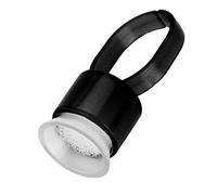 Generic Disposable Ink Cups Safe and Sanitary for Permanent Makeup Artists 100pcs Black Adjustable Ring Cups for Microblading Sponge Pigment Holder (50)