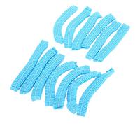 Generic Disposable Non Woven Hair Shower Cap Clean Anti Dust Hat 100PCS for Beauty Salon Blue Material Quantity Nurse Facilities