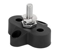 Generic Distribution Block, Battery Distribution Block Power with High Performance DC 48V M6 for Car Marine (B (black))