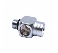 Generic Diving Adapter Scuba Regulator DIN First Stage High Pressure Multi Port Connector Brass Chromium Body Suitable for Underwater Diving setups Recreational Dives Gear Upgrades