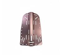 Generic Diving Tank Scuba Backplate Harness Buoyancy Compensator Aluminum Alloy Body Seawater Resistant Suitable for boat travel extended use , Rose Gold