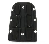 Generic Diving Weight Vest Back Ballast Plate Scuba Backplate Weight Ballast PET Nylon Stainless Steel Stable Function Suitable for Drysuit Cold Water Settings Diving Scenarios