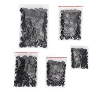 Generic DIY 500pcs Black Plastic Safety Eyes for Dolls and Toys Crafting, Various Sizes for Creative Projects, Ideal for DIY Lovers and Handmade Gifts (Black and Dark Blue)