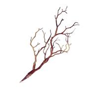 Generic DIY Brown Plastic Antler Headwear Simulation Coral Branch, Creative Accessories for Artificial Plant Landscaping and Home Decoration, Stimulates Imagination and Creativity