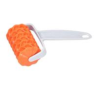 Generic DIY Dough Roller Innovative ABS Pastry Cutter for Easy Biscuit and Bread Making At Home, Food Grade, 17x9x5cm, 1 Unit (Striped Cookies)