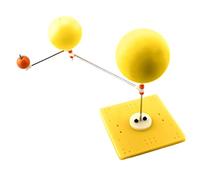 Generic DIY Earth Moon Sun Sports Demonstration Model Plastic Material for Children's Science Education