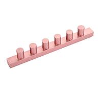 Generic DIY Lipstick Mold Durable Aluminum Alloy Lip Balm Maker Tool for Makeup Enthusiasts (6 hole stripper)