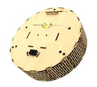 Generic DIY Robot Vacuum Cleaner Model Kit Educational Stem Building Puzzle for Experiment for Young Engineers Easy Assembly and Safe Materials