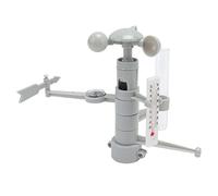 Generic DIY Weather Station Kit for Children Aged 7-14 - Interactive Science Education Toy with Thermometer and Anemometer