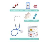 Generic Doctor Kit For Toddlers 3-5, Doctor’s Kit Play Set Stethoscope, Thermometer, Tooth Model, and More Kids Play Set For Toddlers 1-3 Kids (General Practitioner)