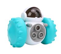 Generic Dog and Cat Interactive Treat Dispenser Toy Slow Feed Puzzle with Smart Sensor for Pet Enrichment ABS Plastic (Lake Blue)