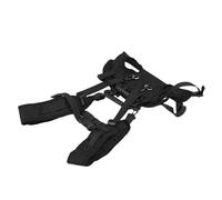 Generic Dog Backpack Wearers, Increased Safety Dog breasts Breathable Network, Which Takes Long for the Bike for the Trip (L size)