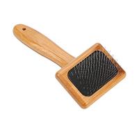 Generic Dog Brush, Self Cleaning Slicker Brush Pet Dog Hair Comb Shedding Hair Removal Cat Brushes For Indoor Cats Deshedding Removes Loose Fur Undercoat For Long or Short (No power)