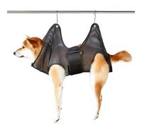 Generic Dog Grooming Hammock, Relaxation Cat Hanger Sling for Trimming Clipping Nails Dog Sling Dog Hammock for Nail Trim Adjustable Dog Hammock Restraint Bag for Small Medium Large Dog