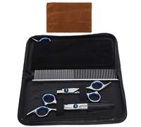 Generic Dog Grooming Kit, Dog Grooming Scissors Stainless Steel Professional Shears Set Scissors Hair Shears Cutter Comb Kit for, Cats and Other Animals