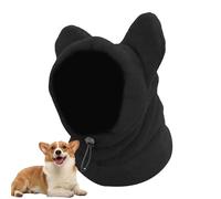 Generic Dog Hat for Cold Weather, Thickened Cosy Hood, Polar Fleece Dog Cap, Washable Neck Warmer Scarf, Head Wrap Ears Hoodie for Puppy Training, Medium to Large