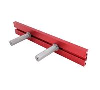 Generic DOG HOLE BENCH FENCE SLIDING SLOT FENCE KIT High Strength Anodized Aluminum Alloy Precision Workpiece Holder for Woodworking Saw Tables Workbenches 19mm Size