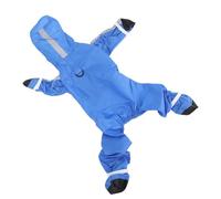 Generic Dog Raincoat, Pet Rain Jacket, Lightweight One Piece Raincoat with Brim & Leash Hole, Ideal for Small Dogs & Comfortable Outdoor Gear (S)