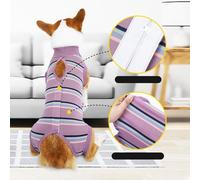 Generic Dog Recovery Suit, Soft Modal Urine Pad of the Dog Surgery Surgery Pad for Home Surgery (XL)