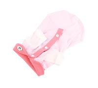 Generic Dog Shirt, Fine Stitching Ribbed Fabric, Breathable Puppy Clothes, Winter Soft Buttons for Daily Wear (#4)