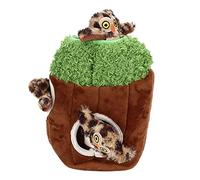 Generic Dog Toys For Aggressive Chewers, Dog Toys Hide And Seek Tree Hole Puzzle Seeking And Hiding with Owl Squeaky For Small Medium