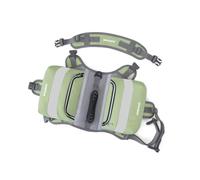 Generic Dog Vest Harness Backpack with Reflective Strips and Metal Buckle for Hiking Walking Training - Oxford Cloth - Size: Chest 25.59-36.61in (Light Green)