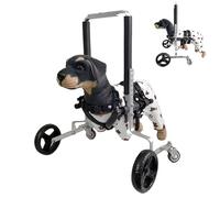 Generic Dog Wheelchair Front Legs Adjustable, Pets Front Limb Dog Carts with Wheels Light Weight, Front Limb Walking Recover Mobility Aids for Pet Leg Brace and Hip Support(A,XL)