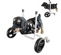 Generic Dog Wheelchair Front Legs Adjustable, Pets Front Limb Dog Carts with Wheels Light Weight, Front Limb Walking Recover Mobility Aids for Pet Leg Brace and Hip Support(B,XXL)