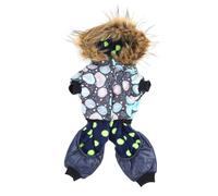 Generic Dog Winter Coat, Dog Jackets For Medium Jacket Puppy Coats Warm Hooded Thickened One Piece Pet Down Clothes For Small Medium Large (XL)