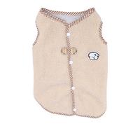 Generic Dog Winter Jacket Soft Warm Fleece Vest for Outdoor Activities - Machine Washable Pet Coat (L)