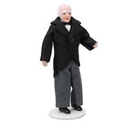 Generic Doll House Miniature Turnable Ceramic Victorian Servant Toy Decoration with Stand for Dollhouse Collectors