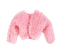 Generic Doll Outfit Knit Dress Jacket Clothes Apparel With Cozy Cloth Construction For Winter Scenes And Dress Up Fun Suitable for 1/6 Scale 30cm 11-12in , Pink