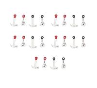 Generic Dollhouse Miniature Maintenance Tools High Simulation Hammer Wrench Kit for Doll House Decoration